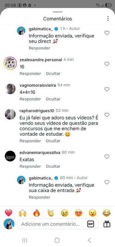 Os vídeos dão vontade de estudar (Instagram)
